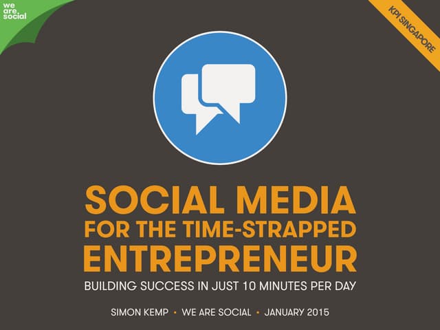 Social Media for Time-Strapped Entr...