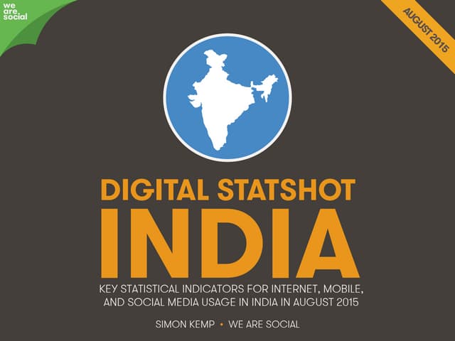 Digital, Social & Mobile in India i...