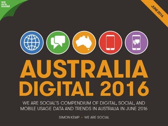 Digital in Australia June 2016