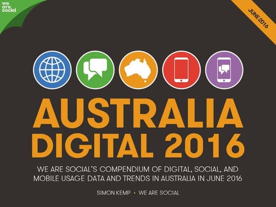 Digital in Australia June 2016