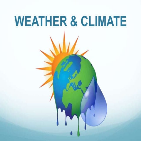 Weather and temperature