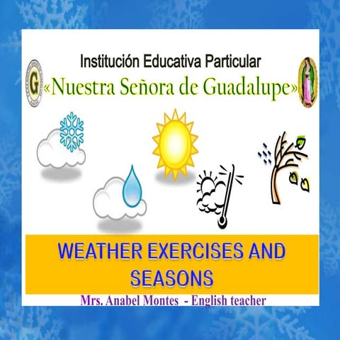 Weather exercise | DOCX