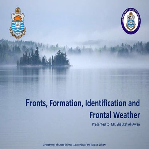 Weather fronts