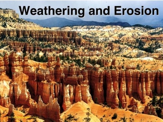 Weathering of Rocks | PPT
