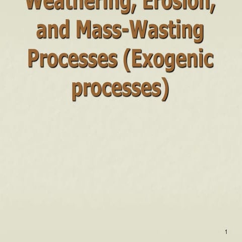 Weathering and Erosion.ppt