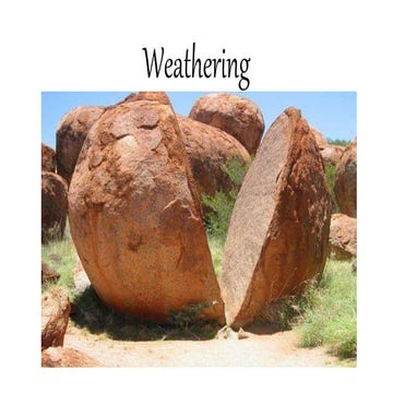 Weathering class 7