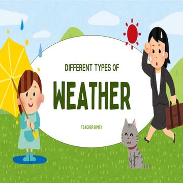 Q4 - Science 2 - Lesson 3 - Weather (Kinds of Weather).pptx