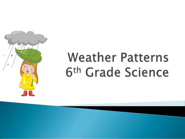 Weather patterns