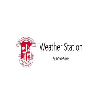 Weather Station at St. Macs