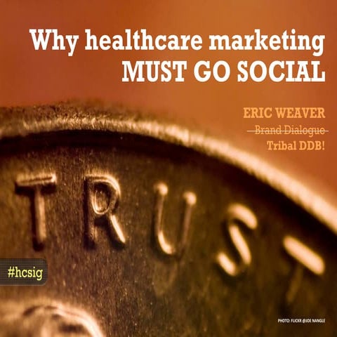 Why Healthcare Marketing Must Go Social