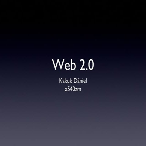 Web 2.0