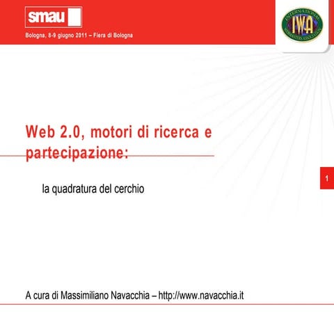 Web 2.0, motori di ricerca e partecipazione
