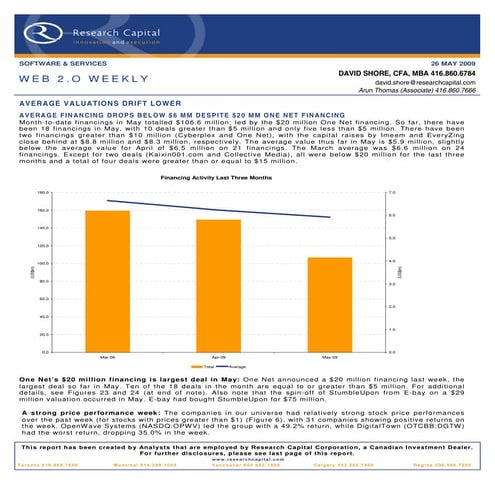Web 2.0 Weekly - 09-05-26