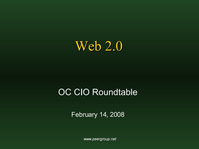 Web 2.0