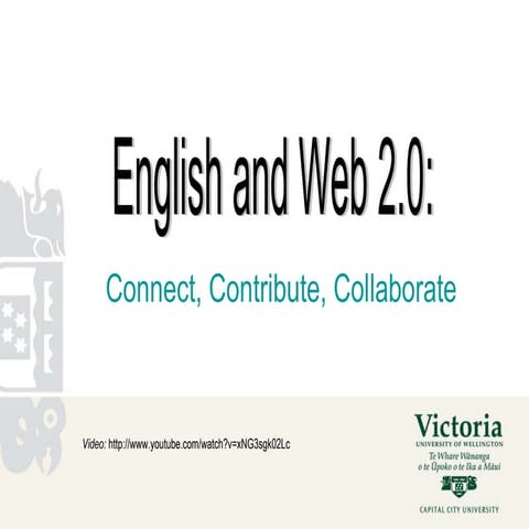 Web 2.0 And English