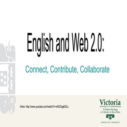 Web 2.0 And English