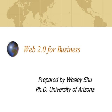 Web 2.0 For Business