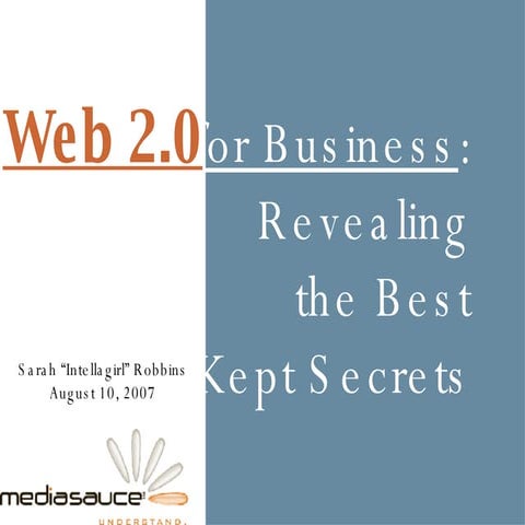 Web 2.0 For Business