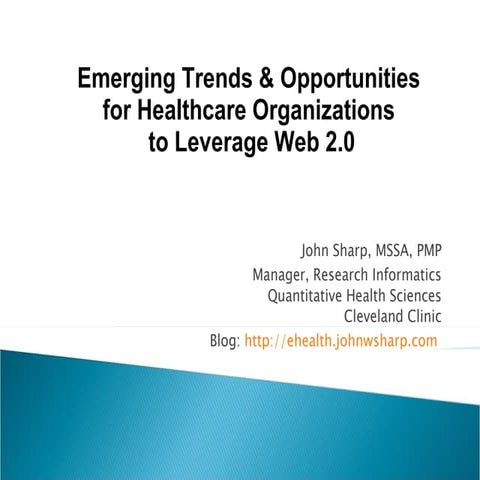 Web 2.0 In Health Care