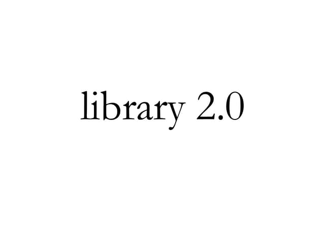 Web 2.0 Research