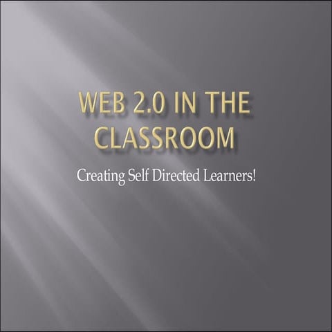 Web 2.0 Tools For Education | PPT