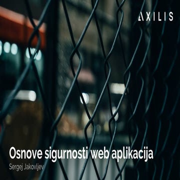 Web App Security for Devs