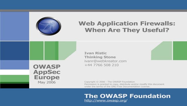 Web Application Frewall