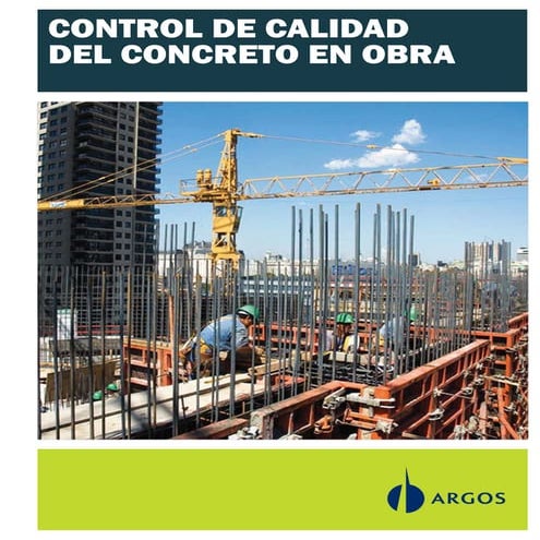 Control de calidad del concreto en obra