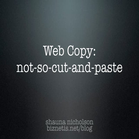 Web Copy | PDF