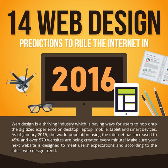 Web Design Trend Predictions To Survive 2016