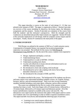 Website Development Worksheet | PDF