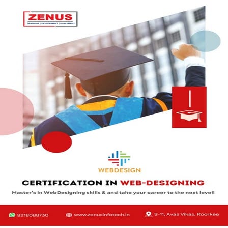 Web-Designing Training Syllabus | Zenus Infotech India Pvt. Ltd ...