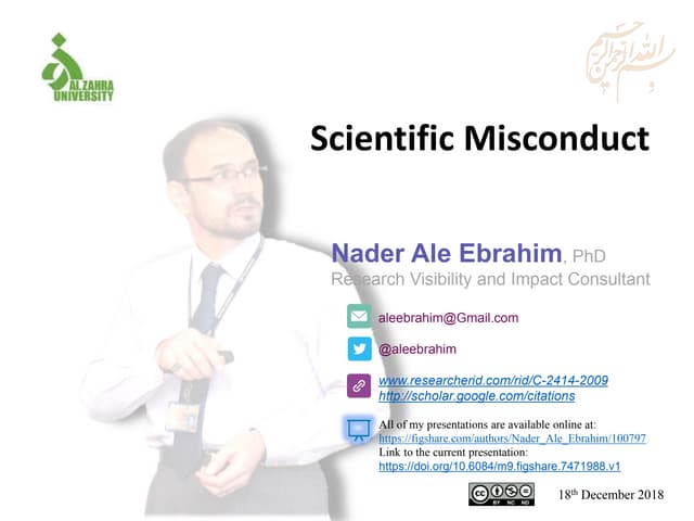 Scientific Misconduct