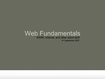Web Fundamentals