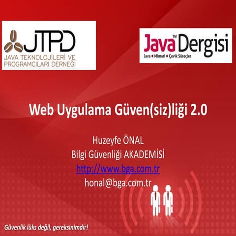Web Uygulama Güven(siz)liği
