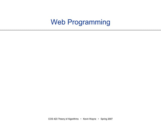Web fundamental concept and tags 