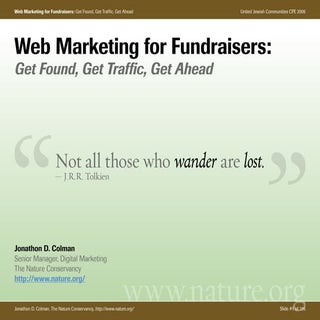 Web Marketing for Fundraisers: Get ...