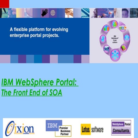 WebSphere Portal | The Front End Of SOA
