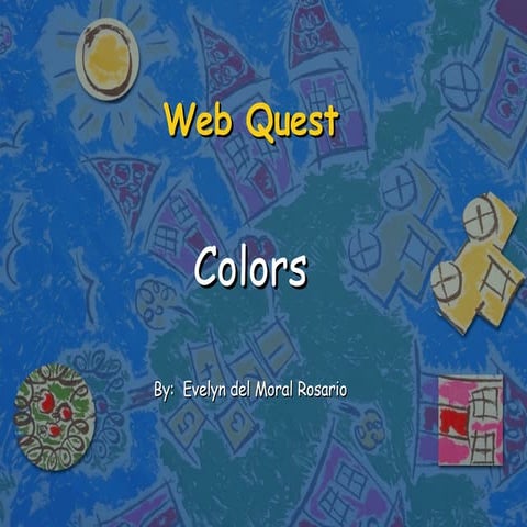 Web Quest Colores Evelyn
