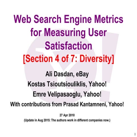 Web search-metrics-tutorial-www2010-section-4of7-diversity