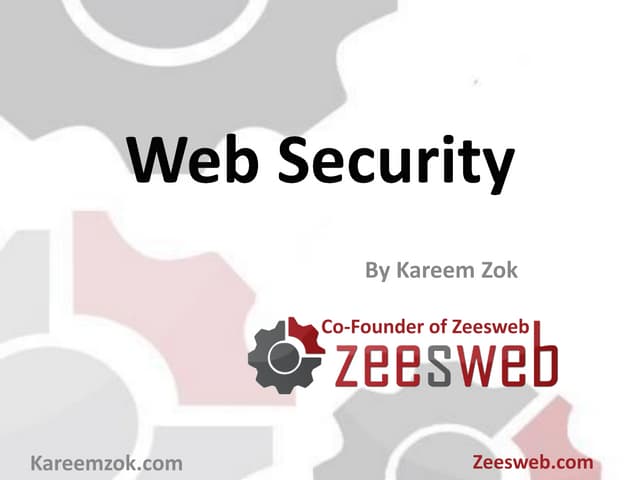 Web security