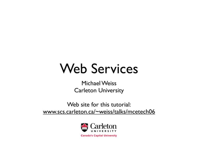 Web services