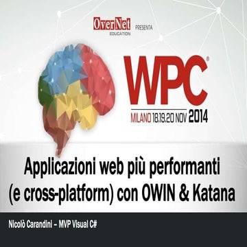 Applicazioni web con ASP.NET Owin e Katana