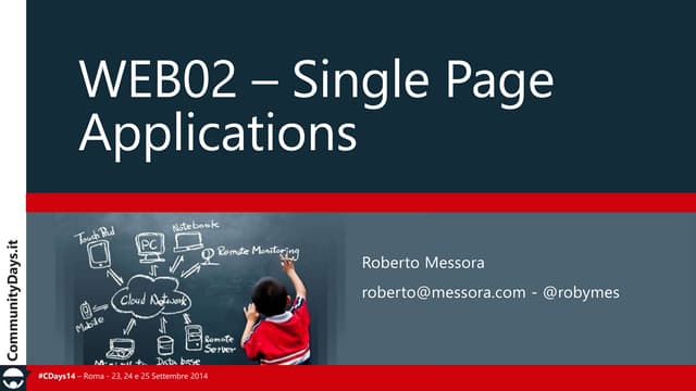 Single Page Applications