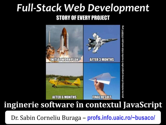 STAW 07/12: Ingineria dezvoltării aplicaţiilor JavaScript