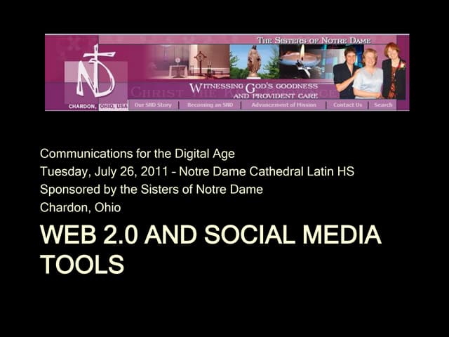Web 1.0 and Web 2.0