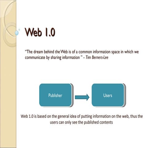 Web 1.0 | PPT