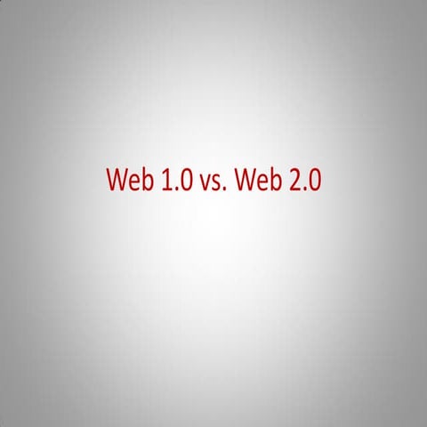 Web1vs2