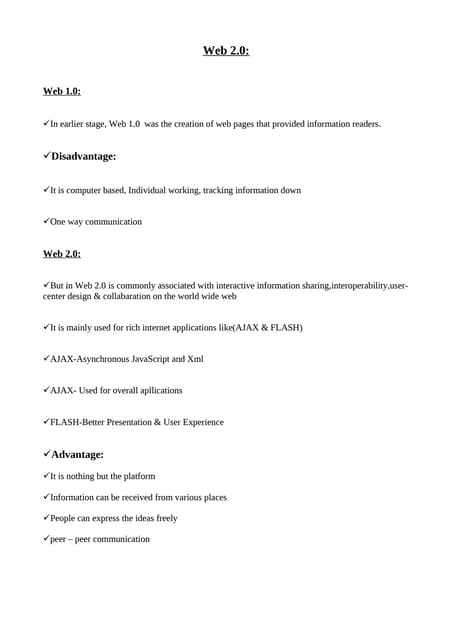 Web 2 0