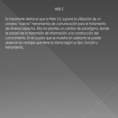 Ventajas y desventajas de la web 2.0 | PPTX